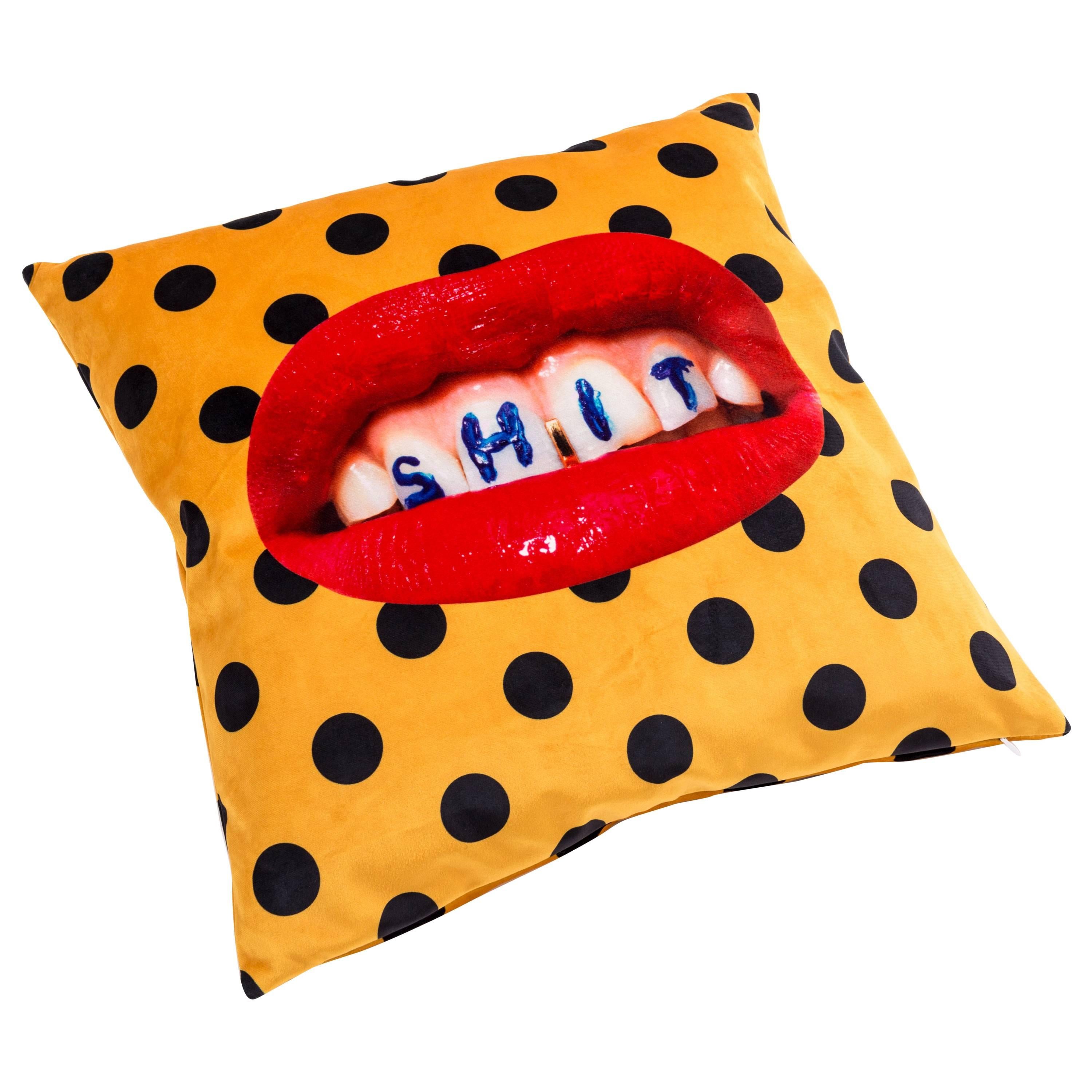 Seletti Polyester Cushion by "Toiletpaper", Shit For Sale