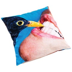Seletti Polyester Cushion by 'Toiletpaper' Crow