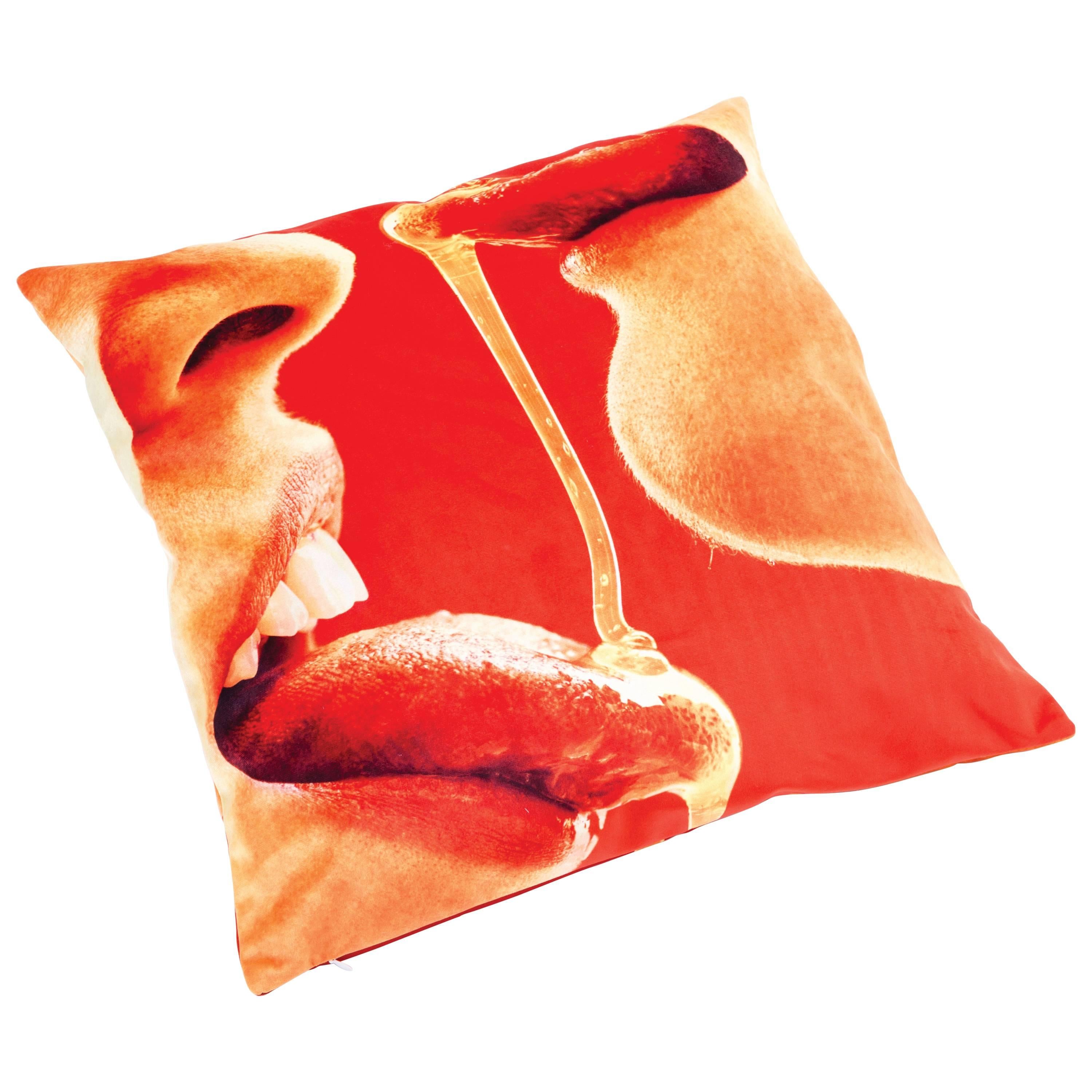 Seletti Polyester Cushion by "Toiletpaper", Honey For Sale