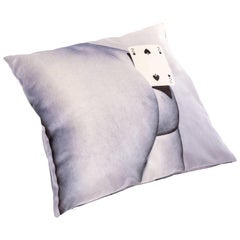 Seletti Polyester Cushion by "Toiletpaper", Two of Spade