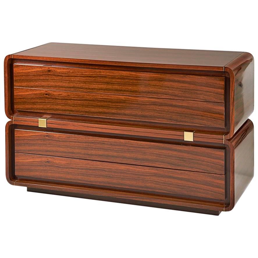 Pair Of Tall Biedermeier Commodes at 1stDibs