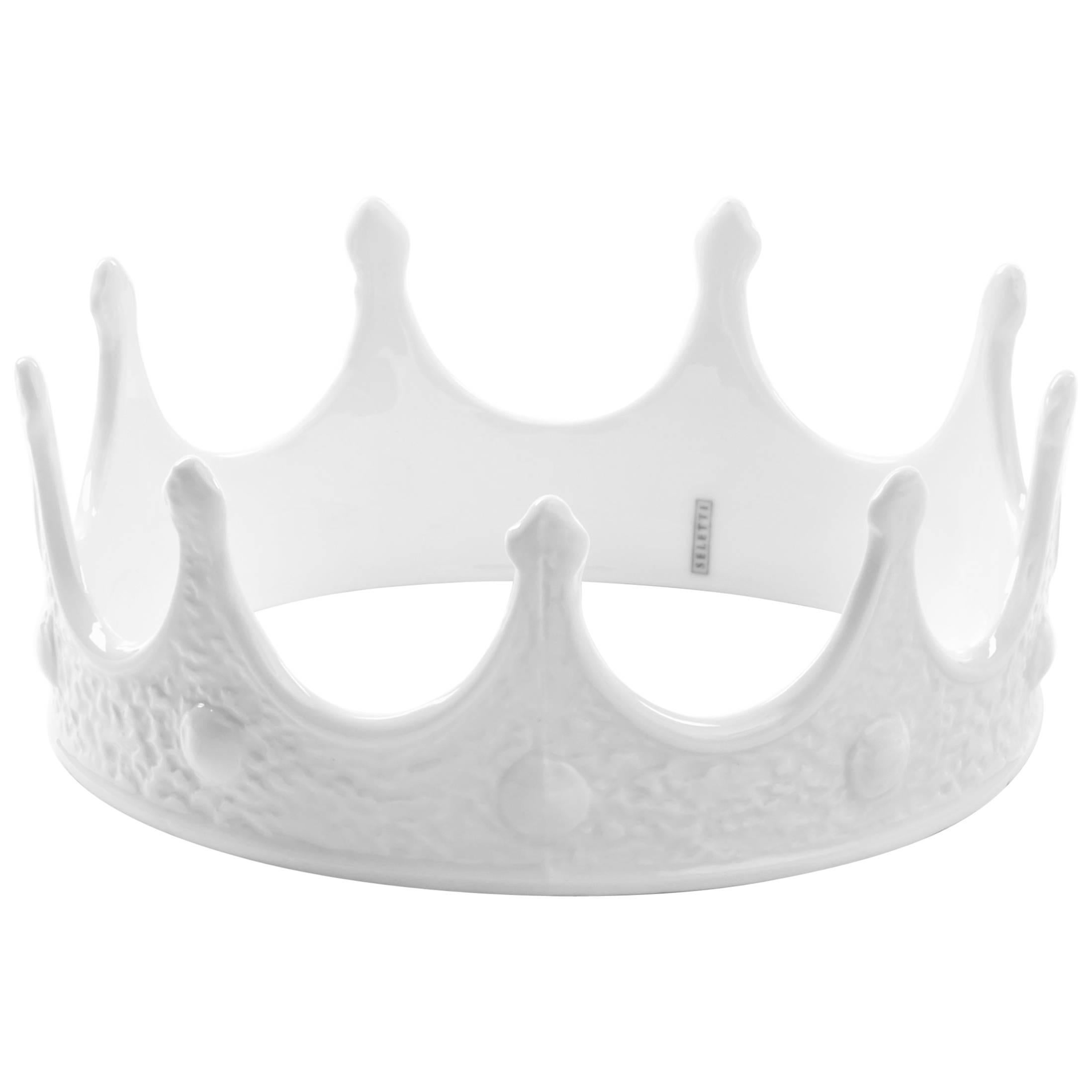 Porcelaine « Memorabilia » de Seletti « My Crown »