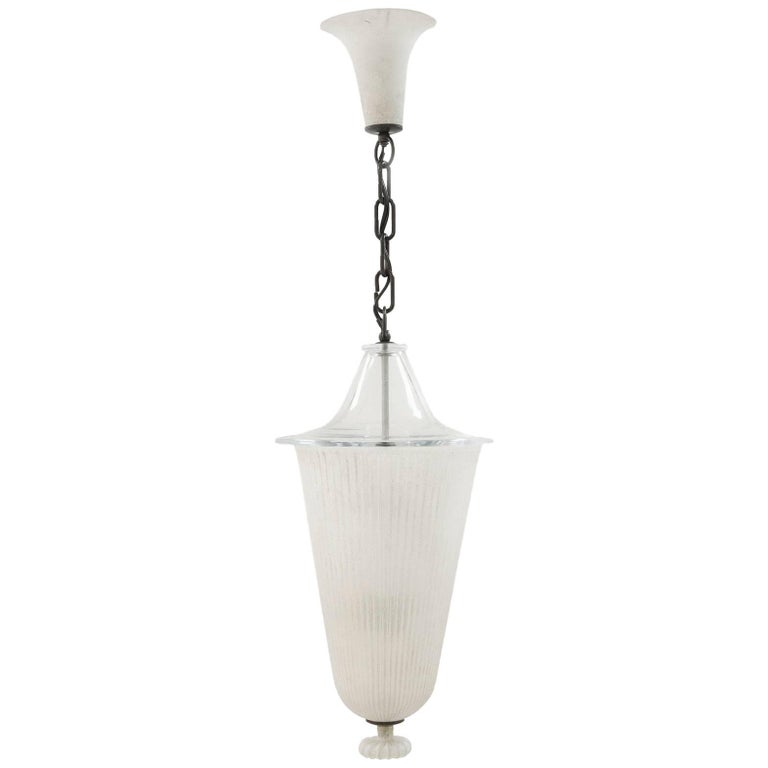Ceiling Light In Murano Glass For At 1stdibs Murano Ceiling Light In Antico Venini Glass Italy Circa 1950