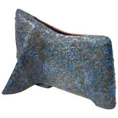 Marcello Fantoni, "Toro Blu" Important Sculpture in Ceramic, Italy, 1959
