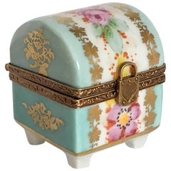 Limoges Dome Trunk Ring Box