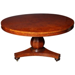 William IV Round Centre Table