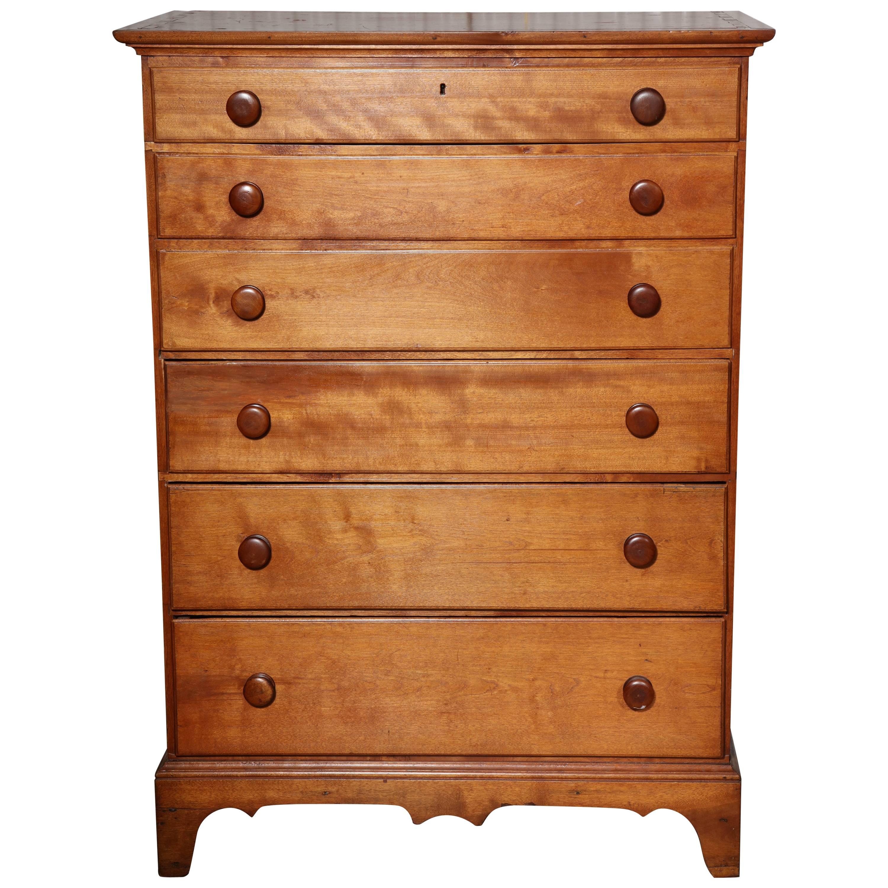 New England Tall Chest of Drawers
