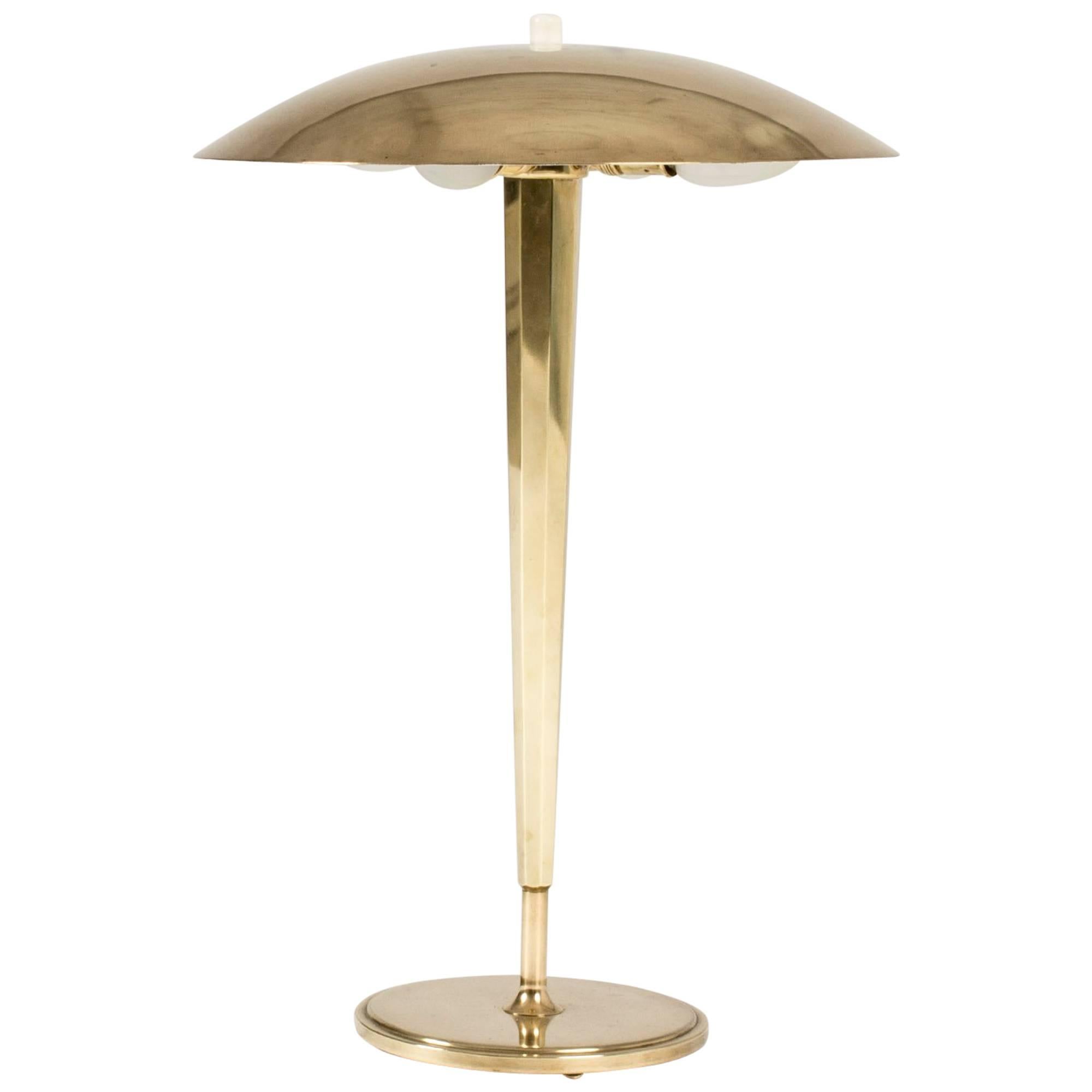 Brass Table Lamp from Böhlmarks