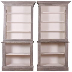 Pair of Alcove Bookcases