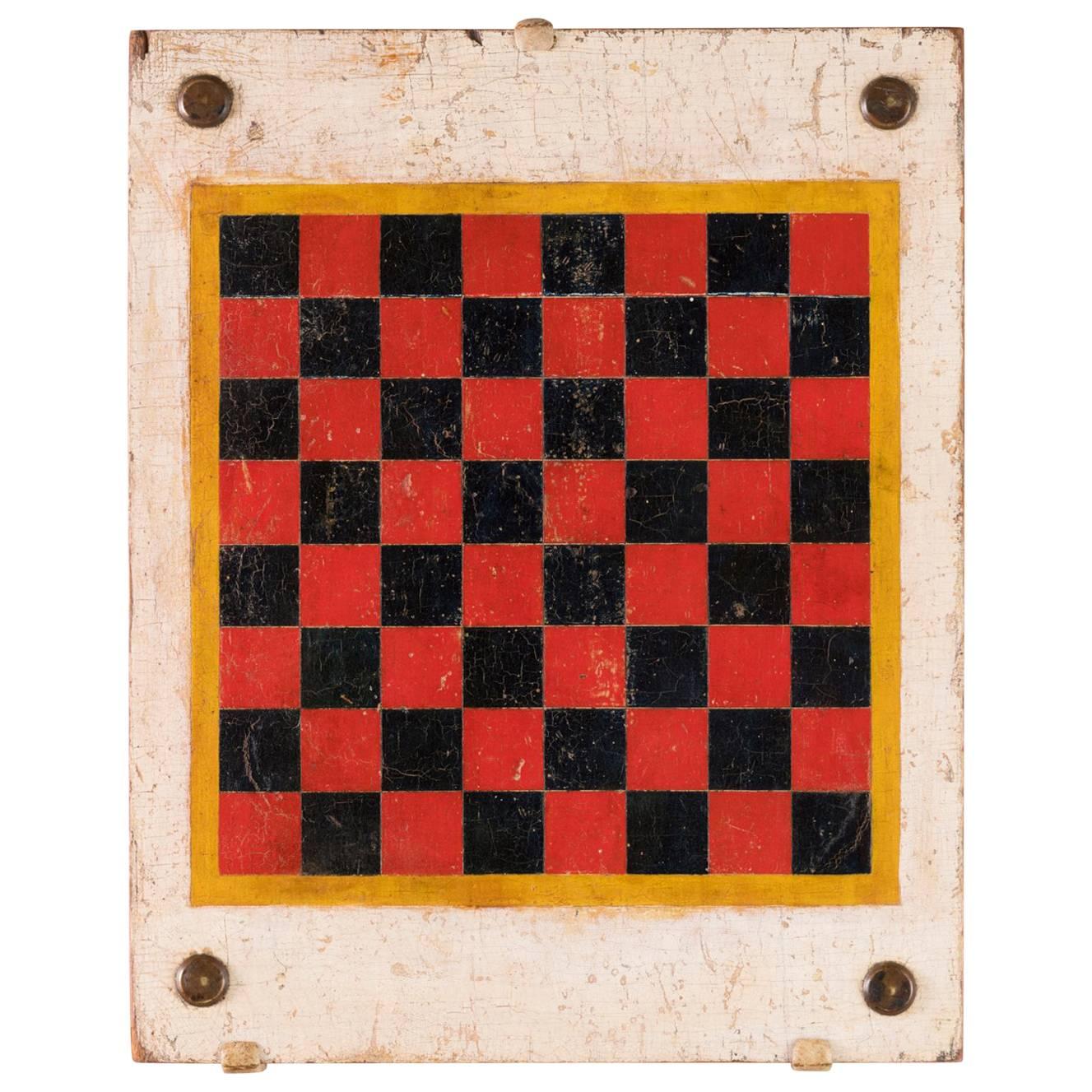Double-Sided Pine Gameboard For Sale