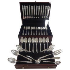 Danish Baroque by Towle Sterling Silver Flatware Set for 12 Service 67 Pieces