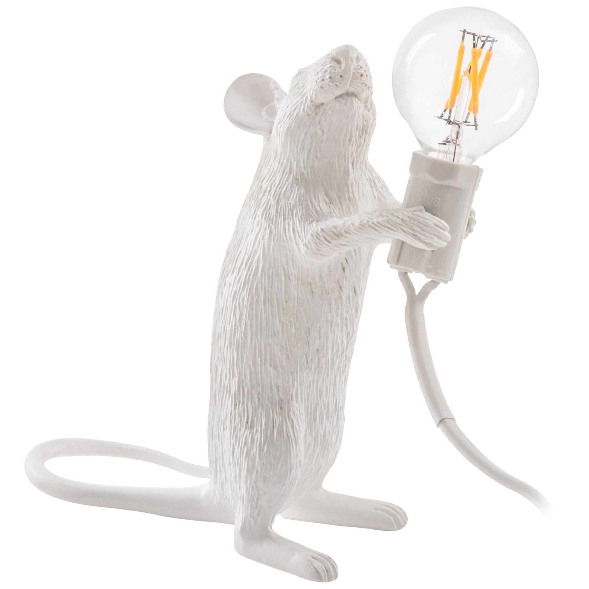Seletti "Mouse Lamp#1-Us" Resin Lamp, Standing