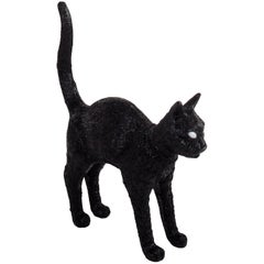 Seletti "Cat Lamp Jobby" Resin Lamp, Black