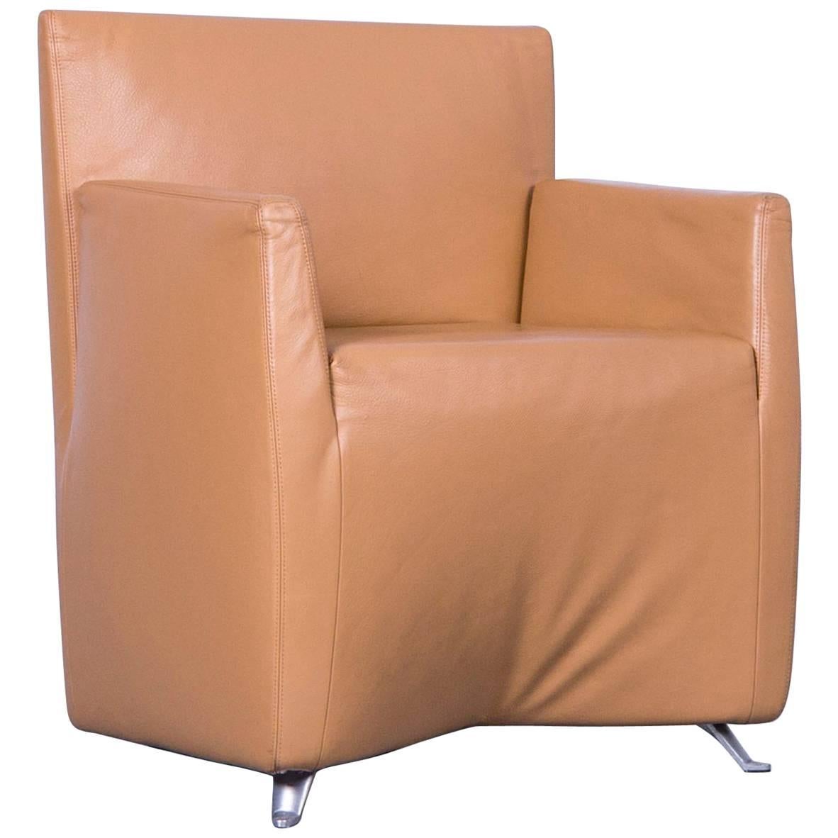 Baleri Italia Caprichair Designer Armchair, Brown One-Seater