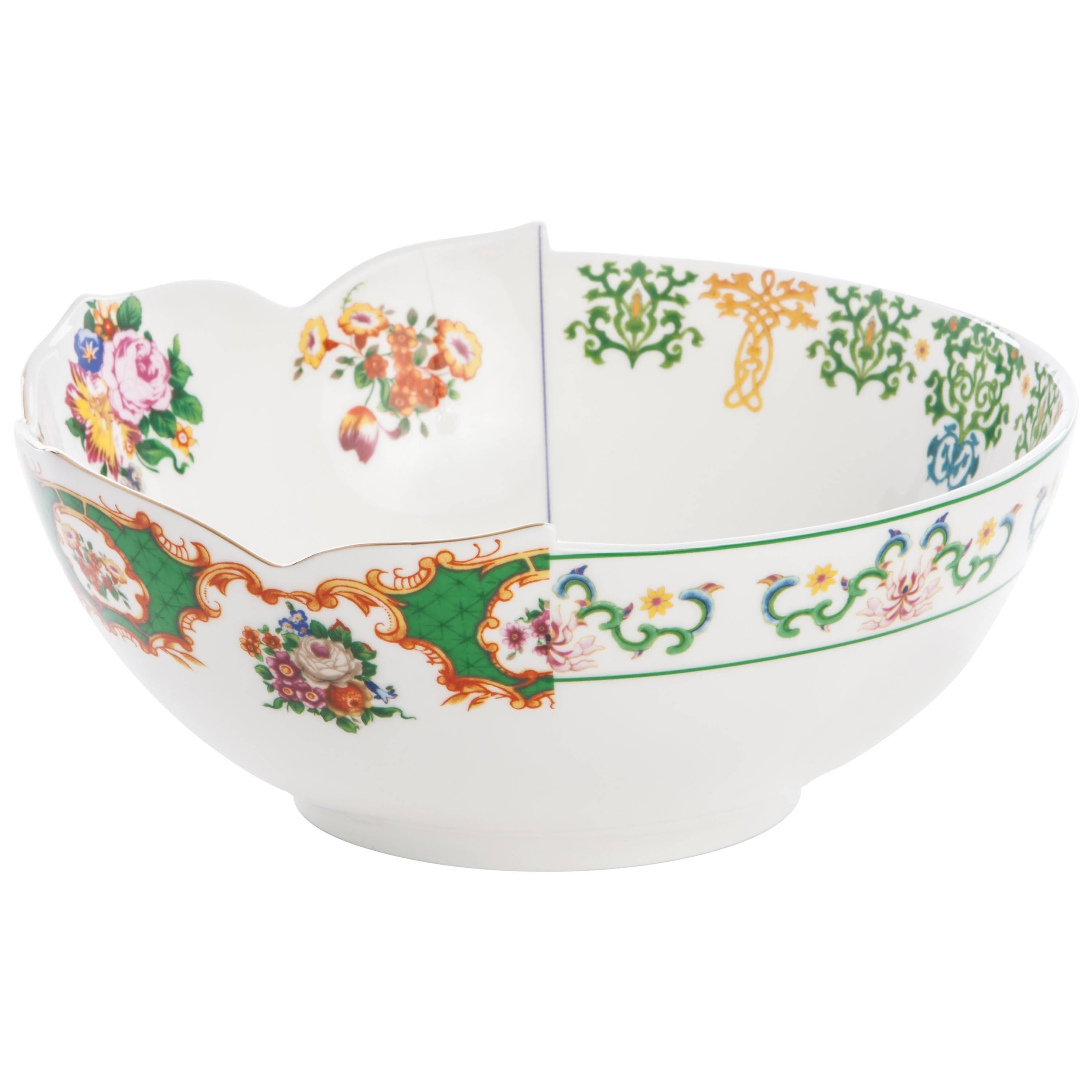 Seletti "Hybrid-Zaira" Salad Bowl in Porcelain For Sale