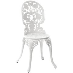 Aluminum Chair "Industry Garden Furniture" by Seletti, White