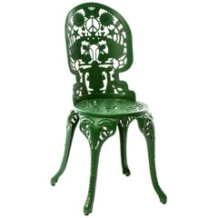 Aluminium Chair "Industry Garden Furniture" by Seletti, Green