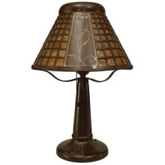 American Mission Heintz Art Metal Table Lamp