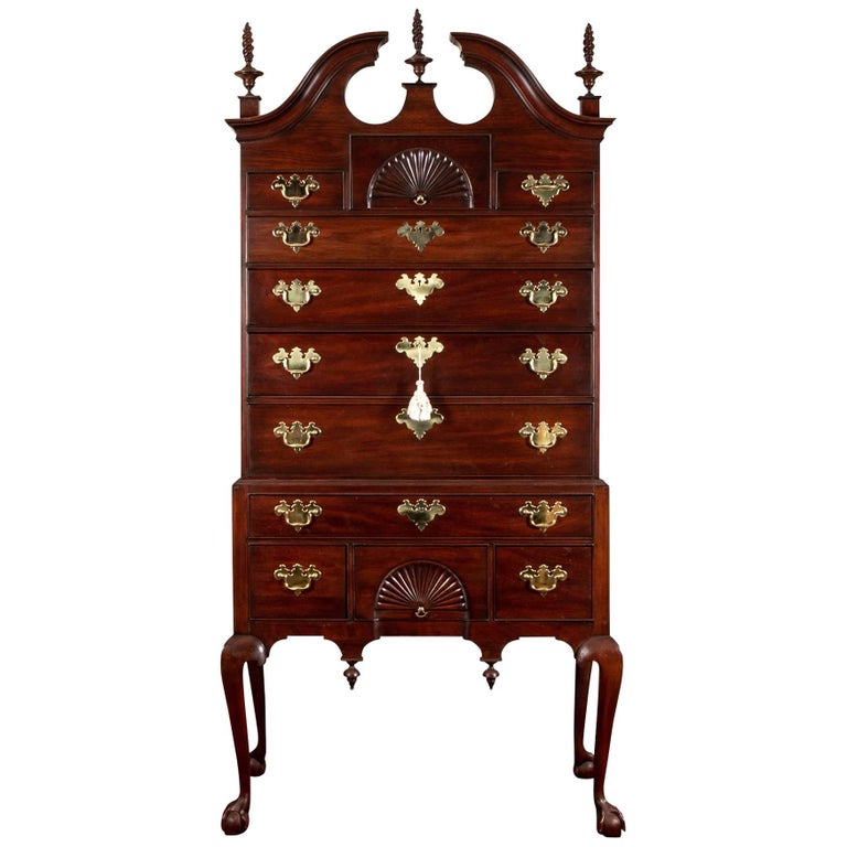 Henkel Harris Dale High Chest 18th Century Spnea Authorized
