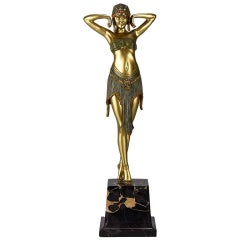 Art Deco Figure Entitled 'Scarab Dancer' by Demetre Chiparus