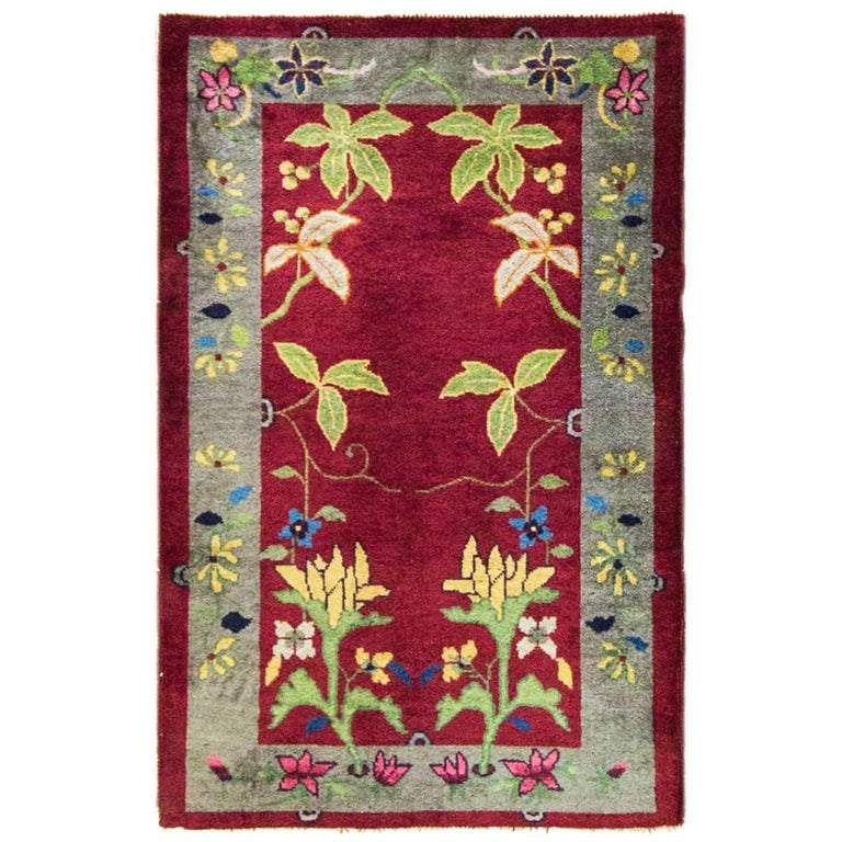Fabulous Antique Art Deco Rug For Sale at 1stdibs