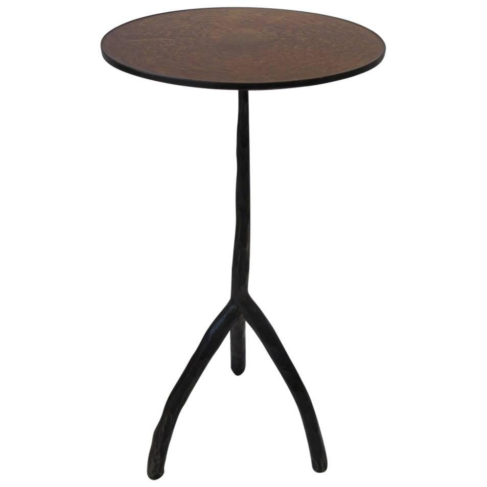 Patinated Bronze Sculptural Cocktail Table in the Liaigre Style