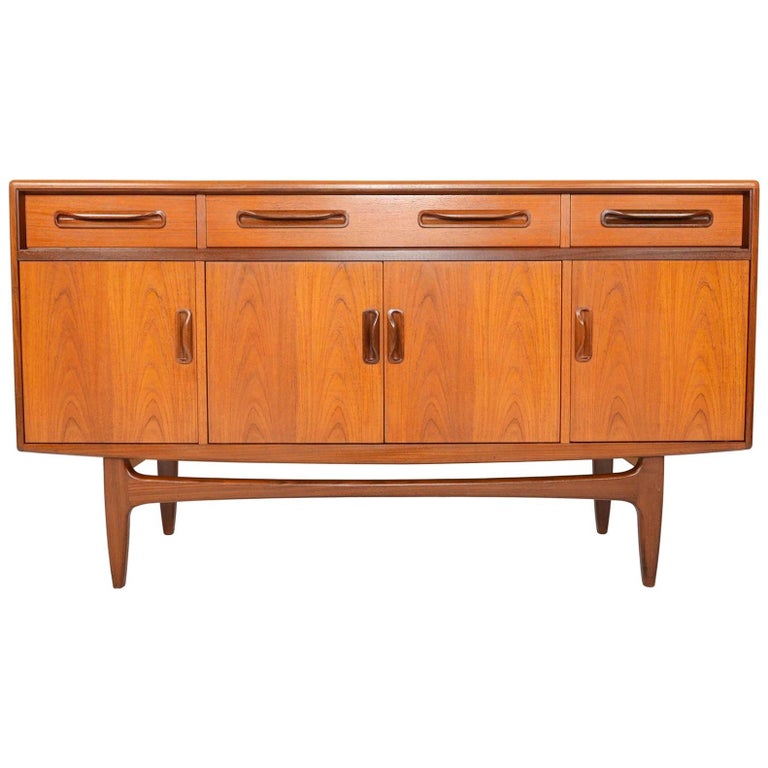 Small G Plan Fresco Teak Credenza 2 For Sale At 1stdibs