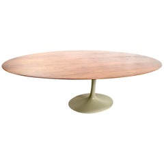 Table de salle à manger ovale Saarinen pour Knoll