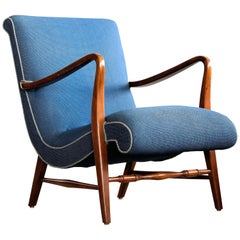 Danish Midcentury Easy Chair in the Manner of Alfred Christensen