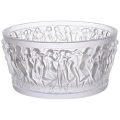 Lalique Bacchantes Bowl Clear Crystal