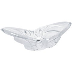 Lalique Tourbillons Bowl Clear Crystal