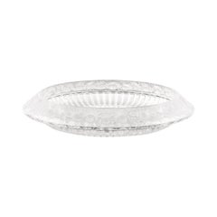 Lalique Large Marguerites Bowl in Clear Crystal