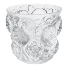 Lalique Oran Vase Clear Crystal or Gold Limited Edition 99