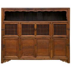 Early 19th Century Kitchen Cupboard in Elm