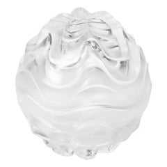Lalique Vibration Box in Clear Crystal