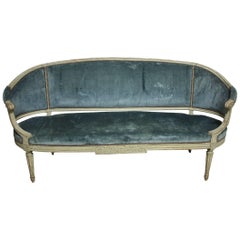 Antique Gorgeous 18th Century French Sofa "Corbeille"