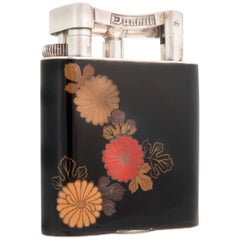Encendedor de mesa esmaltado "Namiki" de Alfred Dunhill, años 30