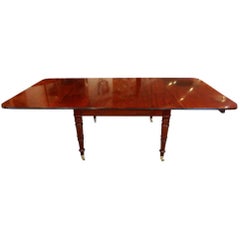 Antique George IV Mahogany Extending Dining Table