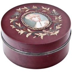 Round Lidded Box, France, Second Half of the 18th Century