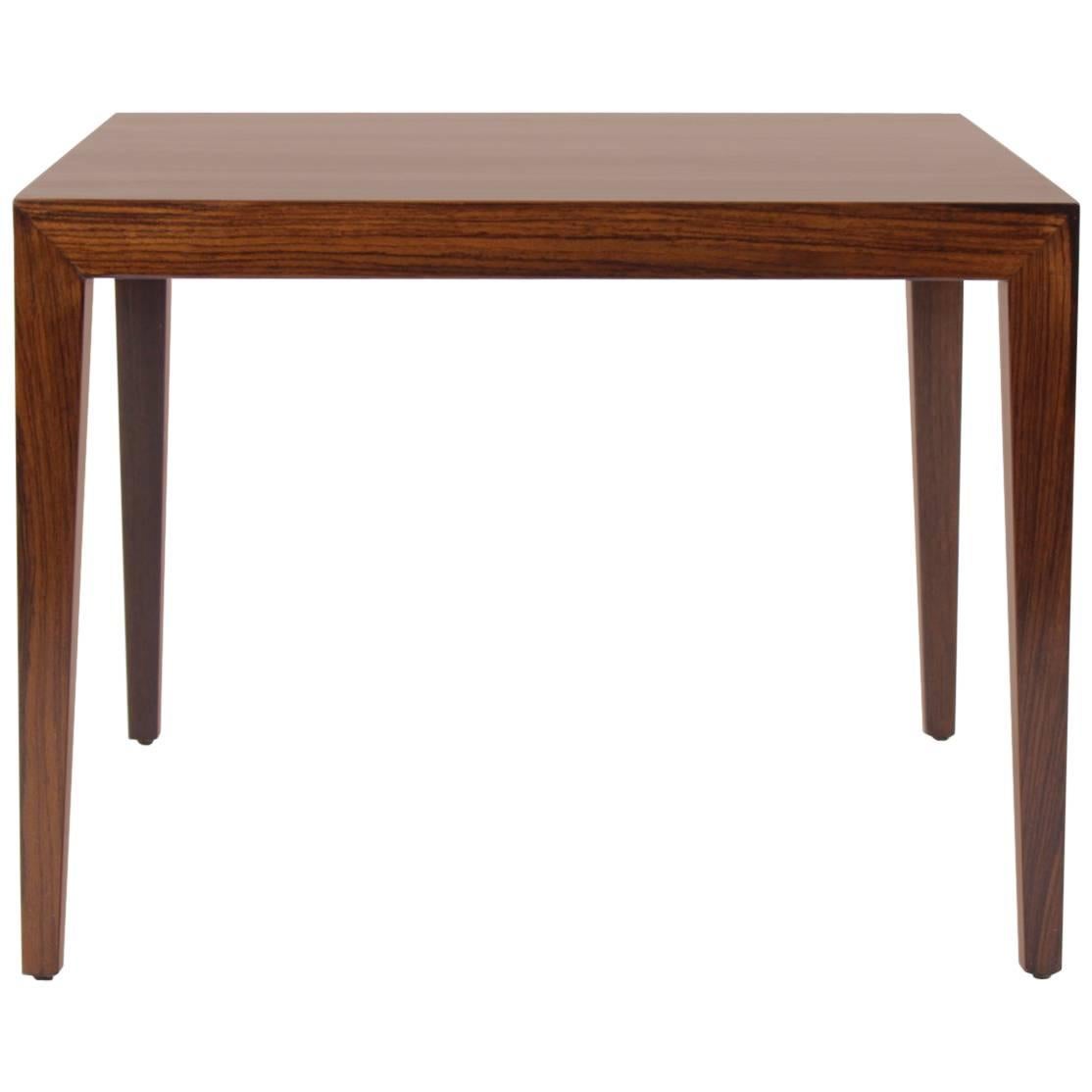 Side Table Designed by Severin Hansen for Haslev