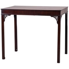 Antique English Chippendale Style Mahogany Table, circa 1790