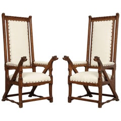 Arts and Crafts Dining Room Chairs