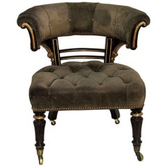 William IV Curved Back Armchair