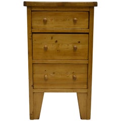 Pine Side Chest of Drawers