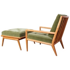Lounge Chair and Ottoman by T.H. Robsjohn-Gibbings
