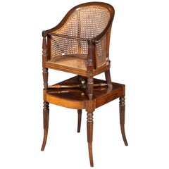 Regency Period Child's Chair on Stand