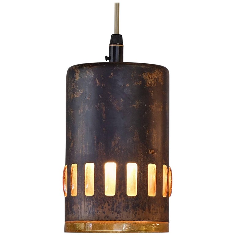 Nanny Still Mckinney Copper And Glass Pendant Lamp By Raak For Nanny Still Mckinney Copper And Glass Pendant Lamp By Raak For