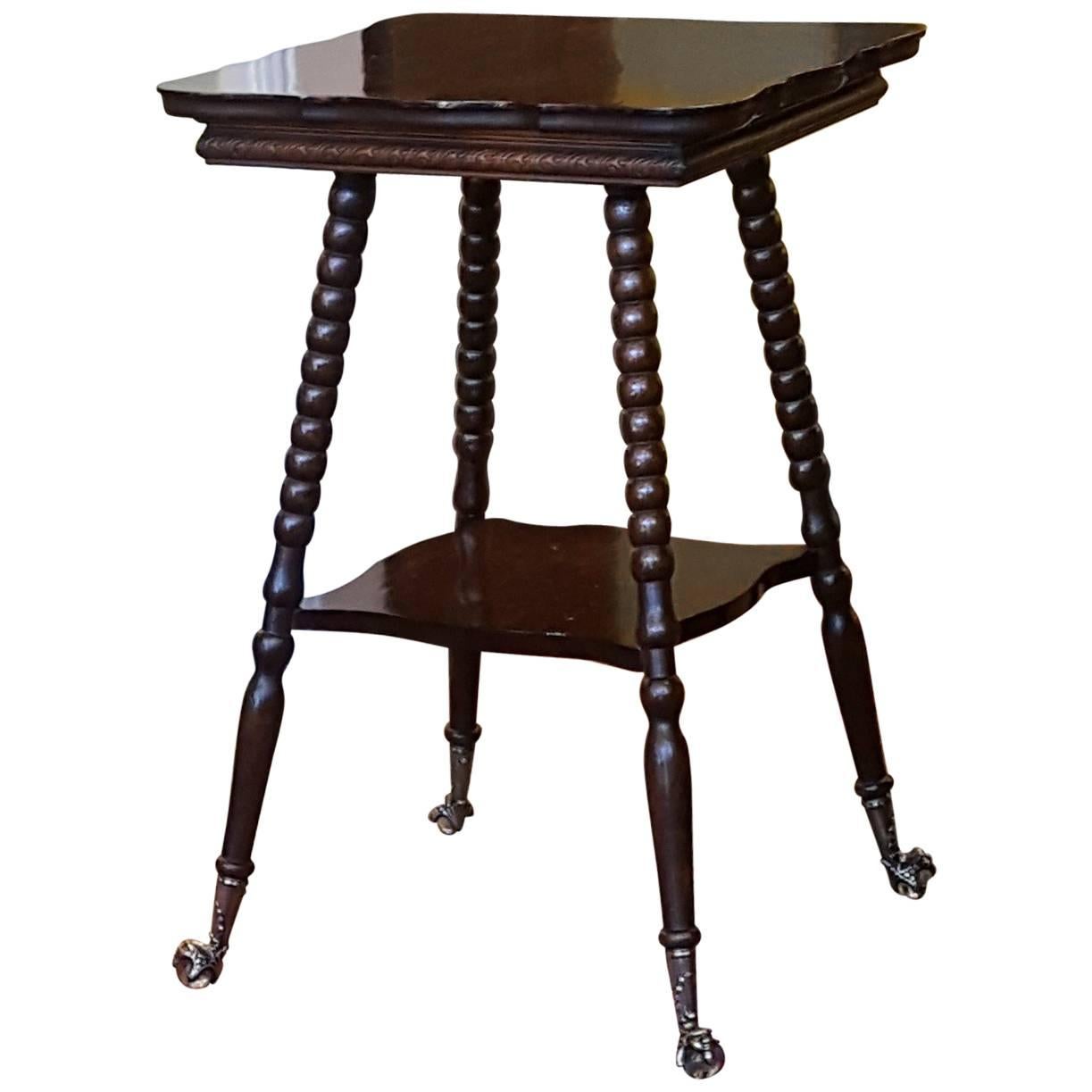 Oak Philadelphia Occasional Table For Sale