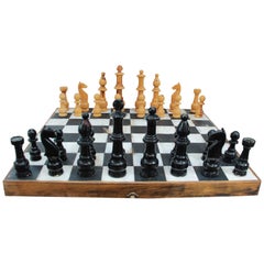 Vintage Jumbo Chess Set