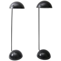 Pair of Black "Bikini" Table Lamps 